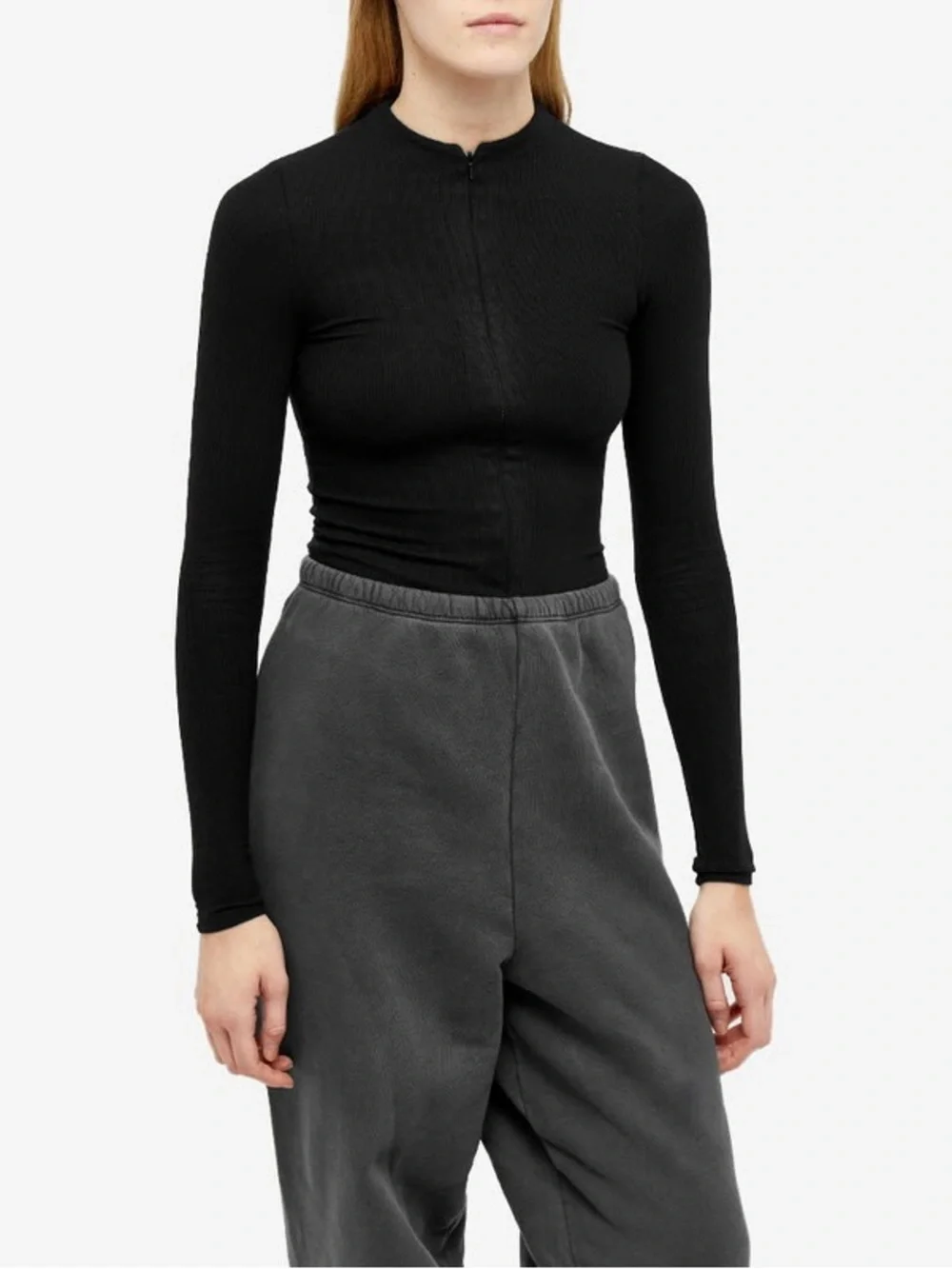 Joah Brown Women's Invisible Zip Up Top S/M - Picture 7 of 8